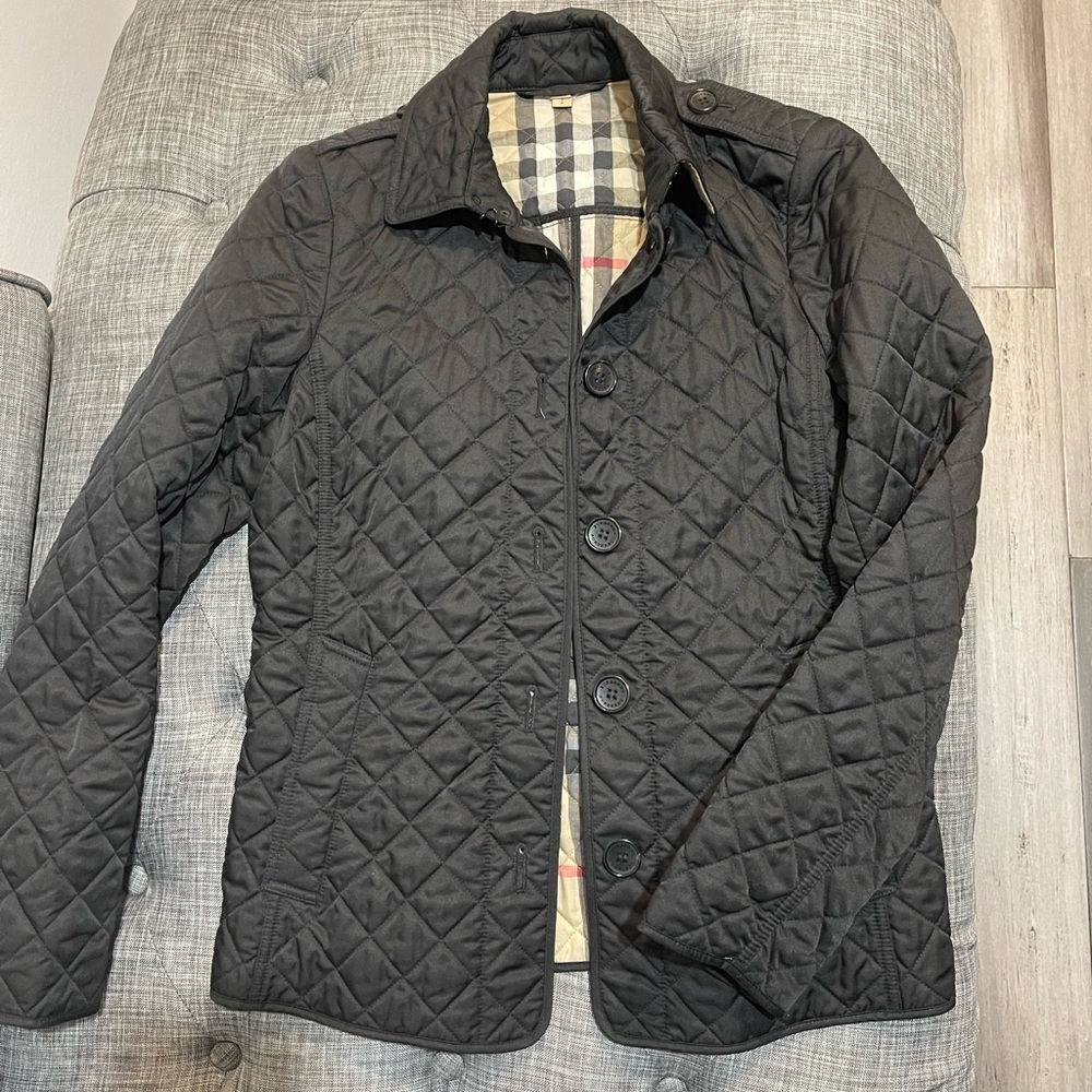 Burberry quilted jacket
